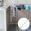 Indoors Telescoping Pole With Hook Telescopic Clothes Rail 7