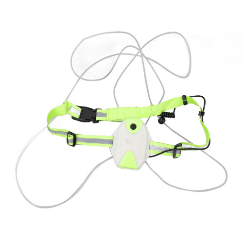LED-Reflektor-Laufweste, fluoreszierendes Grün 2