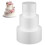 3Pcs White Foam Cake Dummies Multi-Size Cake Decorating Wedding Props 3