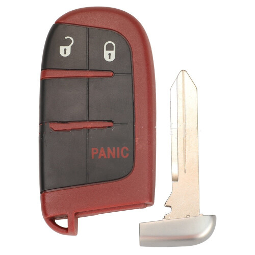 SRT Remote Control Car Key Shell Replacement for 2-5 Keys,