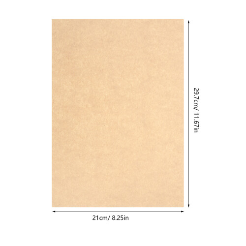 50 Blatt A4-Papier Druckerpapier Briefpapier Pergamentpapier 1