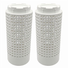 Compost Bin Outdoor White 2 PCS