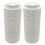 Compost Bin Outdoor White 2 PCS 1