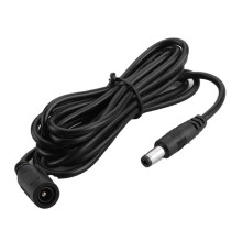 Flexibilní prodlužovací kabel DC5521 pro LED pásky, světla, CCTV kamery, routery, konektory 5,5 x 2,1 mm, venkovní instalace