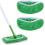 Mop Pads Compatible with Sweeper Mop Microfiber 2 Pack 1