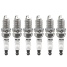 Iridium tennplugger 6-pakning BKR6EIX-11 3764 Passer til Corolla Camry Sienna Au-di A4A5A6Quattro Civic Sentra Frontier BKR6EIX7090BKR5EGP