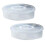 Plastic Pie Box with Lid Fresh-Keeping Box Pie Box with Handle Pie Box Suitable for Transport 1