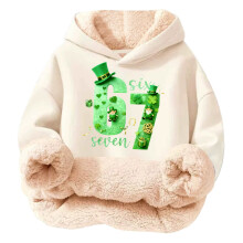 Kids Multicolor Graphic Hoodie Sweatshirt Drawstringless Design – Soft Fleece Pullover Top For Boys, Cozy Casual Wear Style For School And Daily