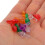 100Pcs Ceramic Christmas Tree Lights Multi Color Twist Bulbs 4