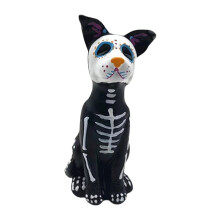 Drăguț pisică câine rășină statuie Halloween decor pentru acasă birou raft TV cabinet Ziua morților cadou
