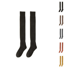 Thermal Terry Long Compression Socks for Women Cotton Blend
