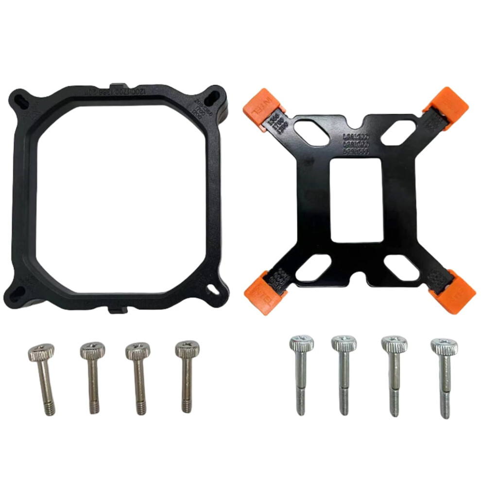 High Durability Cpu Fan Backplate With Screws For 1700 1200 115X 2011 1366 Motherboards Retention Backplates Coolers 9193271040675