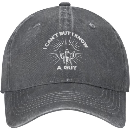 Grappige baseballpet met logo – Verstelbare unisex pet