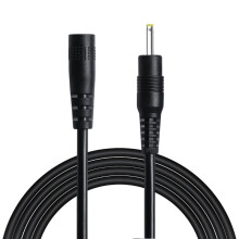 Câble d'alimentation d'extension 2,5 x 0,7 mm mâle vers femelle pour lampes, haut-parleurs et casques audio. Plusieurs longueurs disponibles : 1