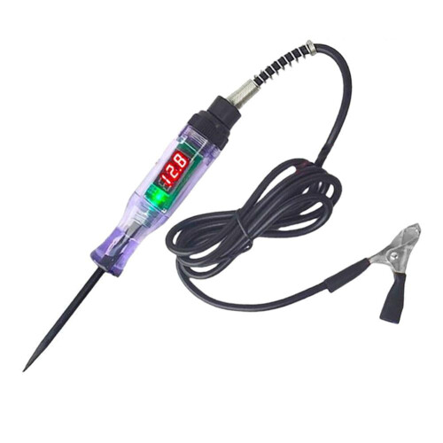 Car LED Digital Display Multi-Function Sensor, Circuit Test Tool, Wire Fuse Socket Voltage Continuity Test Pen, Universal