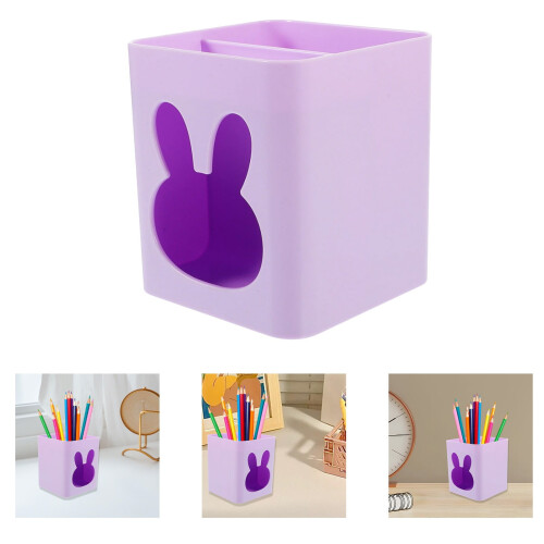 Söpö violetti kynäteline