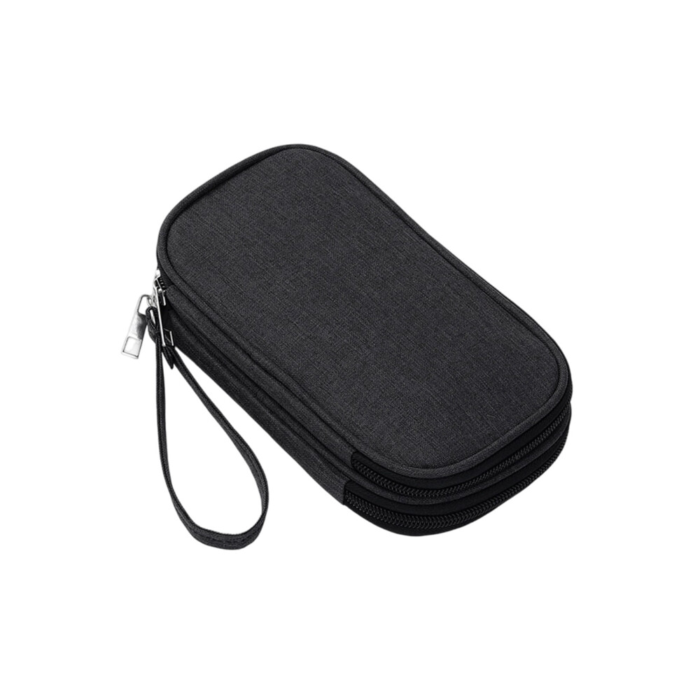 Electronics Organizer Bag Portable Double-Layer Waterproof 908436719957