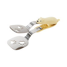 Function Silicone Spatula And Tongs Heat Kitchen Utensil For Cooking Flipping Serving
