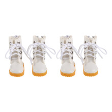 2Paare Kleine Puppenstiefel Für 1/6 Bjd Puppenhaus Zubehör Mehrfarben