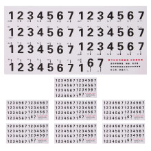 Mehrfarbige Klavier Keyboard Sticker PVC Abnehmbar Für Anfänger
