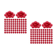 12Pck Rote Wachssiegelperlen Set Für Stempel Hochzeitskarten Umschläge