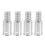 4Pièces Embouts Filetés Manche Balai Aluminium Argenté Usage 1