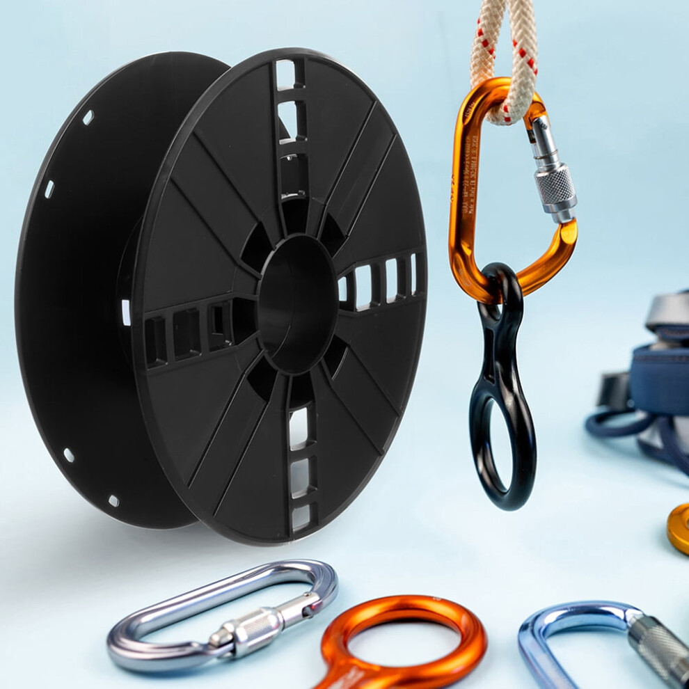 Versatile Plastic Cord Storage Reel Black Wire Spool For Camping Workshop 9353595596955