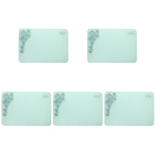 5Stk Blaue DIY Silikonmatte Für Kinder, Non-Stick, Für Resin & Schmuck