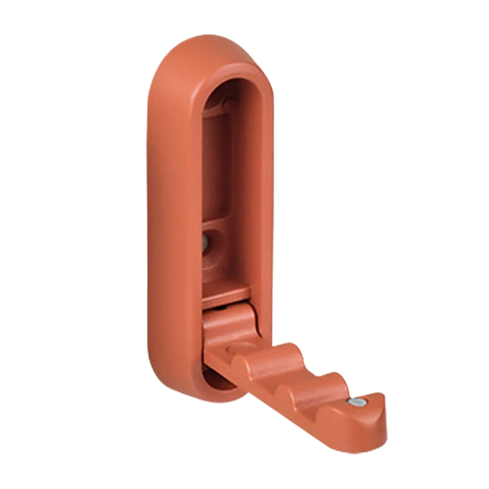 Folding Wall Hook Alloy Telescopic Wall Hook For Hanging Coats Towels Backpack Bags Hooks For Bathroom Closet Entryway Pool And Kitchen Hooks Orange 9353595600379