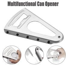 Jar and Bottle Opener, Multifunctional Stainless Steel Can Opener Jar opener Gripper, Manual Jar Lid Gripper Kitchen Accessories
