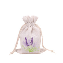 Lavender Bags Jute Drawstring Pouch 1 PCS