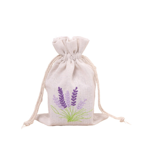 Lavender Bags Jute Drawstring Pouch 1 PCS