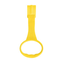 Yellow Yellow Playpen Standing Pull Ring For Baby Play And Support Durable Plastic Construction For Indoor Activity Centers And Child Safety