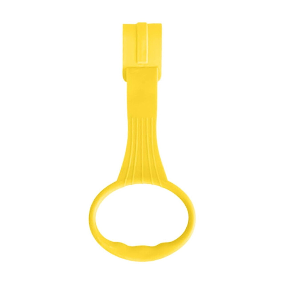Yellow Yellow Playpen Standing Pull Ring For Baby Play And Support Durable Plastic Construction For Indoor Activity Centers And Child Safety