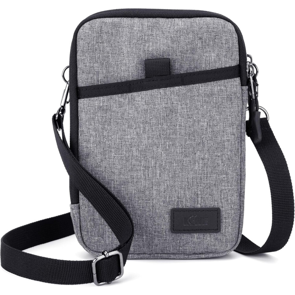 Travel Cell Phone Pouch Dual Holster Crossbody Bag For 908436722742