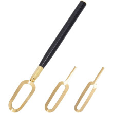 4Pcs Fluting Tool Kit for Clay & Ceramics – 3 Blades, Handmade Handle, Compatible with Pottery Trimming & Sculpting
