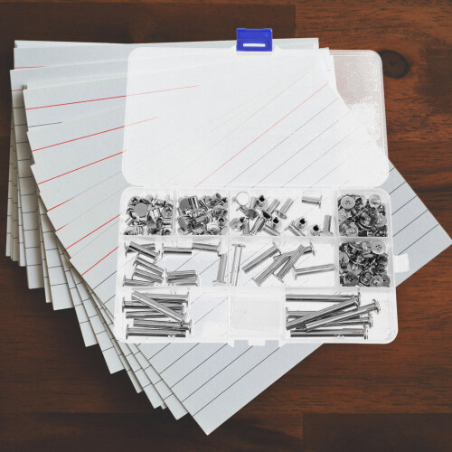 1 Box Stainless Steel Photo Scrapbook Binding Rivets 2