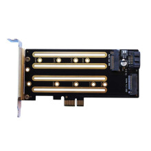 Add On Cards NVMe M.2 SSD To PCIe 4.0 X1 M.2 SSD Adapter With Bracket PCIE to M.2 Adapter SSD Expansion Card for PC