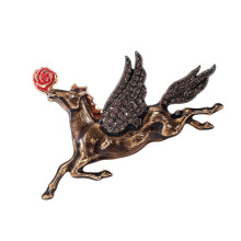 Hest Stjernetegn Brosje Legering 8x5cm