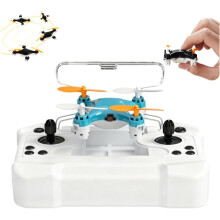 Mini Drone for Beginners – Easy 360 Stunts, 3D Rotation, Ultra-Compact & Portable, Blue (Compatible with All Ages)