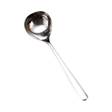 Stainless Steel Long Handle Soup Spoon – Oversized Heat-Resistant Ladle for Hot Pot/Stir-Fry, Commercial-Grade, Ergonomic Non-Slip Grip