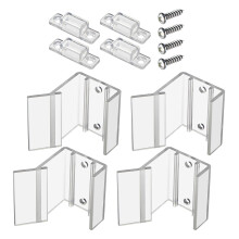 Travel Essential Sliding Mirrored Door Latches Interior Hardware Sliding Mirrored Door Latches set for Safety & Stability