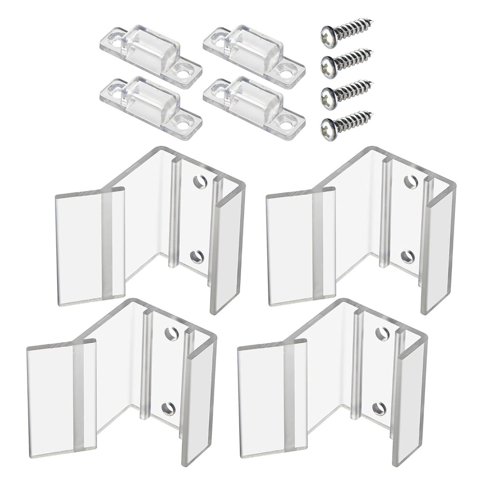 Travel Essential Sliding Mirrored Door Latches Interior Hardware Sliding Mirrored Door Latches Set For Safety & Stability 9496895199140