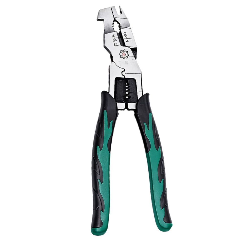 Heavy-Duty Functional Pliers For Precision Electrical Work Â Interchangeable Wire Stripper, Crimper, Cutter; Ergonomic Handle; Compatible With 9496895200518