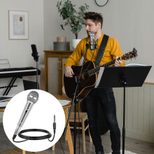 Handheld Microphone Wired for Home Outdoor Stage KTV Live