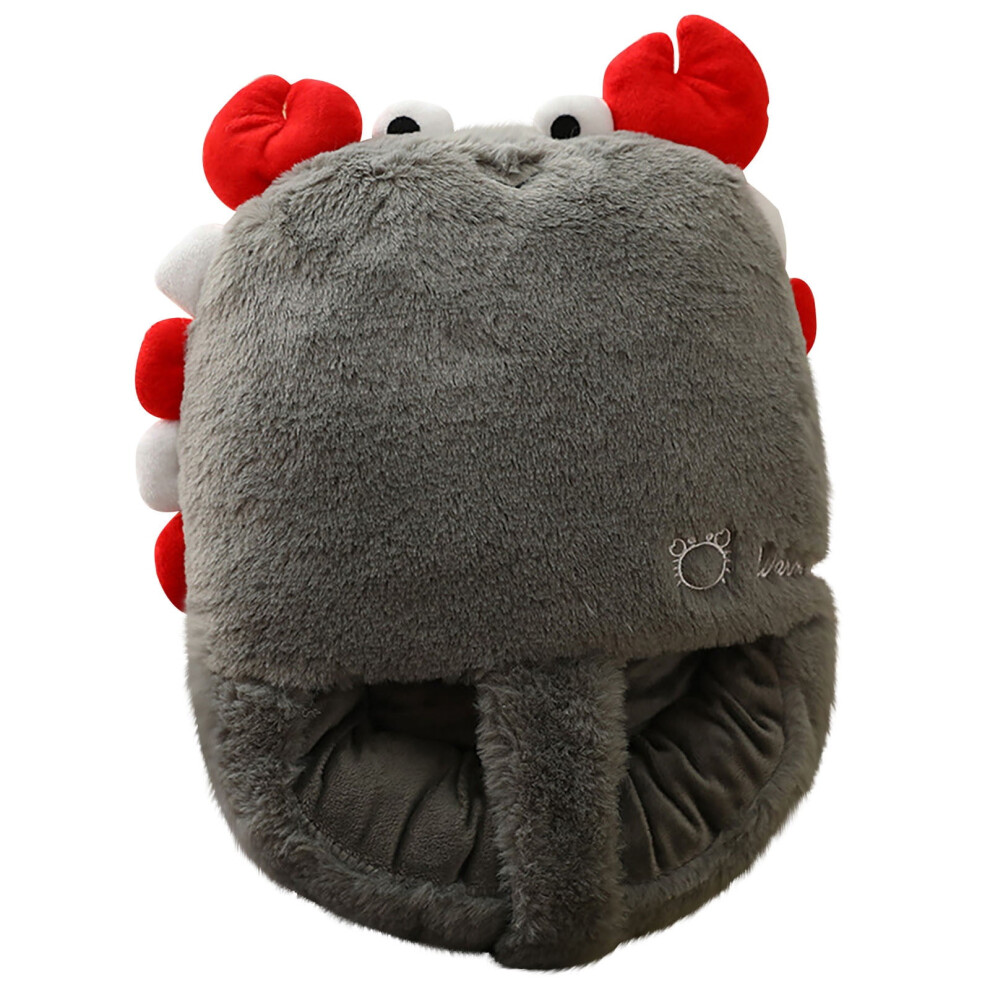 Home Appliances Electric Appliance Cartoon Plush Crab Foot Warmer Slippers Home Indoor Warm Slippers