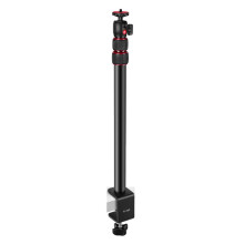 Camera Desk Mount Stand Adjustable 43-102cm Telescopic C Clamp Table Light Stand 1/4 Inch Screw for Camera,1 * Camera Desk Mount Stand