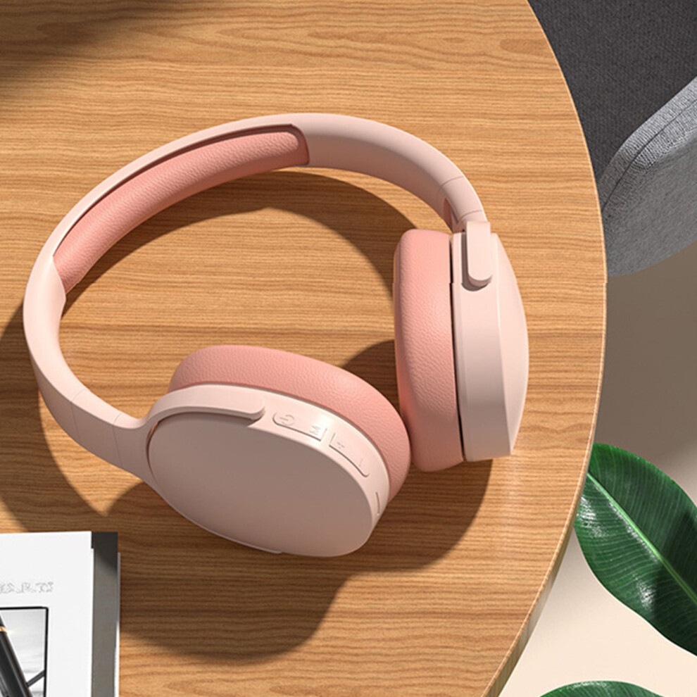Foldable Bluetooth 5.1 Over-Ear Headphones, 20H Battery, Hifi Sound, Soft Cushions, Aux Support Â Compatible With All Devices 9496895196675
