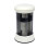 Cheese Grater/Shaver, BPA-Free Plastic and Metal, Diameter, Interchangeable Blades, Includes Lid (White) 1