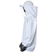 White Breathable Vented Mesh Beekeeping Bee Protective Clothes, Bee Suit for Men, Bee Protective Beekeeping Clothing